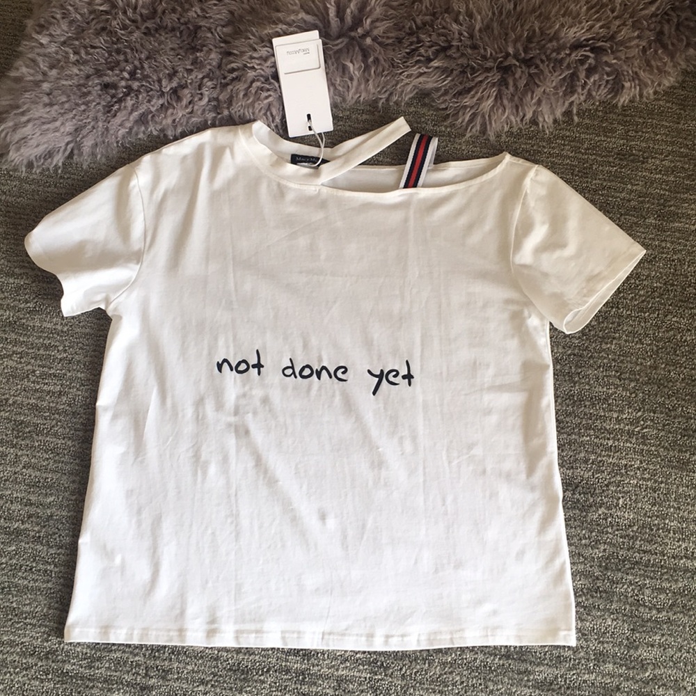 Cut out top, New with tag